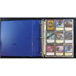 WORLD of WARCRAFT - APPROX 400 - in BINDER - NM-MT