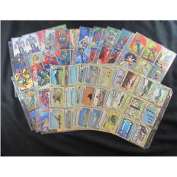 HEROES COLLECTION - DC COMIC CARDS (100) & DESERT STORM CARDS (80)