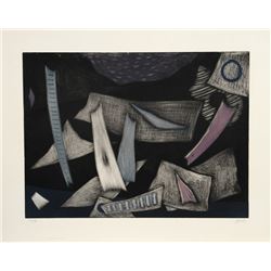 Henri Goetz, untitled 1, Aquatint Etching