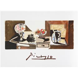 Pablo Picasso, Nature Morte, Lithograph