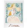 Image 1 : Pablo Picasso, Femme a la Collerette, Lithograph