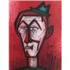 Image 1 : Bernard Buffet, Clown (Red), Lithograph