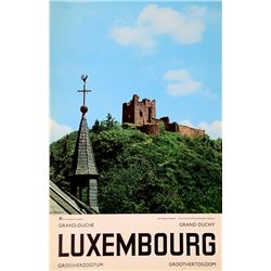 Travel Poster Luxembourg - Grand-Duche, Poster