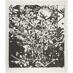 Knox Martin, Flower Bouquet, Lithograph