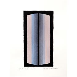 Ruth Eckstein, Parallels II, Lithograph