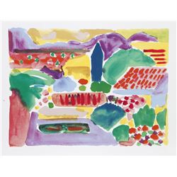 John Grillo, Primavera, Serigraph