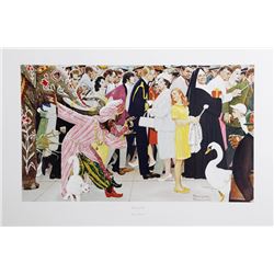 Norman Rockwell, Saturday People, Collotype Poster