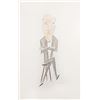 Image 1 : Julius Kroll, Dave Garroway, Charcoal and Pastel Drawing