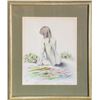 Image 1 : David Remsen, Seated Nude, Lithograph