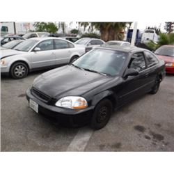 97 Honda Civic 2 Dr  Coupe - T - `DRIVE