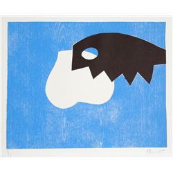 Charlie Hewitt, XV, Woodblock Monoprint