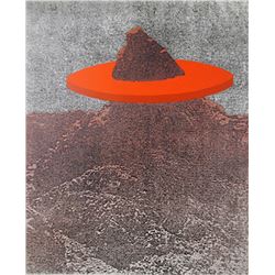 Menashe Kadishman, Mountain, Serigraph