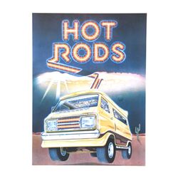 Tony Mascio, Hot Rods, Lithograph