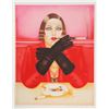 Image 1 : Shimon Okshteyn, Smoking Lady, Serigraph