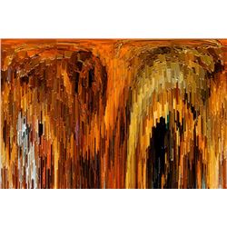 David Osterczy, Hot Stalactites, Color Digital Photograph