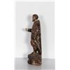 Image 2 : Religious Figure II, Hand-Carved and Painted Wood Sculpture