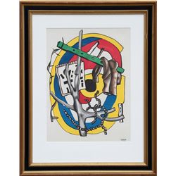 Fernand Leger, Composition, Lithograph