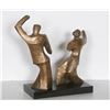 Image 2 : Pearl Amsel, Dancing Couple, Bronze Sculpture