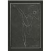 Image 1 : Alexander Raymond Katz, Can Can Dancer, Brush Drawing