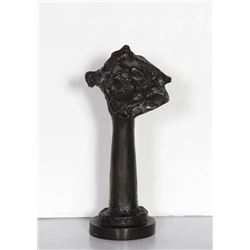 Max Weber, Profile 1, Bronze Sculpture