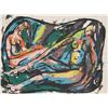 Image 1 : Mike Zahratka, Two Nudes, Silkscreen