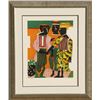 Image 1 : Romare Bearden, Conjunction, Lithograph