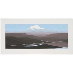 Jerry Schurr, Mt. Baker, Painting