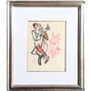 Image 1 : William Gropper, A Man and His Wine, Crayon Drawing
