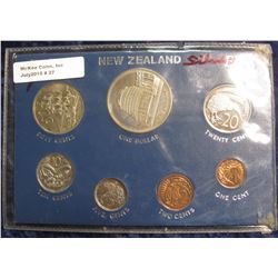 27. 1978 New Zealand Mint Set in original plastic. MS24.