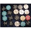 Image 2 : 43. Group of Plastic Scalloped edge Tokens from "Bears Den Fond Du Lac Wis." Various denominations. 