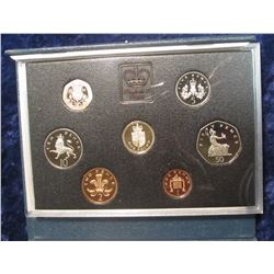 47. 1988 United Kingdom Proof Set. Original as issued. 7 pcs. PS 55. KM value $22.50.