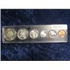 Image 1 : 52. 1966 Canada Uncirculated Six Piece U.S. Mint Set in Snap-tight case. Contains lots of Silver inc