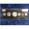 Image 1 : 56. 1867-1967 Canada Mint Set in black holder. 80% Silver. Includes Cent to "Canada Goose" Dollar. G