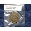Image 2 : 102. 1849 U.S. Large Cent minted the year of the Gold Rush. VG with a rim bruise.