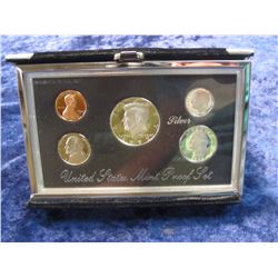 157. 1992 S U.S. Silver Premier Proof Set in original case of issue.