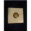 Image 2 : 218. 1849 "California Gold" Token. Appears to be genuine Gold. Bear and Indian design. Octagonal. BU
