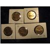 Image 1 : 242. (5) 1867-1992 Commemorative Canada Loon Dollars. All Gem BU.