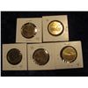 Image 2 : 242. (5) 1867-1992 Commemorative Canada Loon Dollars. All Gem BU.