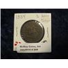 Image 1 : 244. 1854 Bank of Upper Canada Half Penny Token. VG-8.