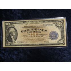 268. Series No. 66 Philippines Ten Pesos Treasury Certificate. "Payable to the Bearer on Demand in S