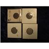 Image 2 : 285. Group of (4) Old Shield Nickels. Circa 1868. Poor to G-4 condition.