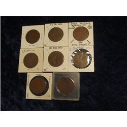 304. Large Penny Hoard: 1937, (2) 1938, 1940, & (2) 48 from Great Britain; Australia: 1935 & 1943.