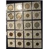 Image 1 : 550. (20) World Coins in Plastic page, all identified and in 2" x 2" holders. Includes:   Philippine