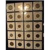 Image 2 : 552. (20) World Coins in Plastic page, all identified and in 2" x 2" holders. Includes:  Syria, Arab