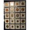Image 1 : 554. (20) World Coins in Plastic page, all identified and in 2" x 2" holders. Includes:  Bermuda, Ca