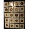 Image 2 : 559. (20) World Coins in Plastic page, all identified and in 2" x 2" holders. Includes:  Australia, 