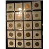Image 2 : 569. (20) World Coins in Plastic page, all identified and in 2" x 2" holders. Includes: All Denmark.
