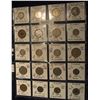 Image 1 : 570. (20) World Coins in Plastic page, all identified and in 2" x 2" holders. Includes: Dominican Re