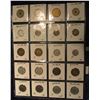 Image 2 : 571. (20) World Coins in Plastic page, all identified and in 2" x 2" holders. All from France. KM Ca