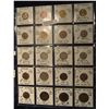 Image 1 : 573. (20) World Coins in Plastic page, all identified and in 2" x 2" holders. Includes: Germany, Gha